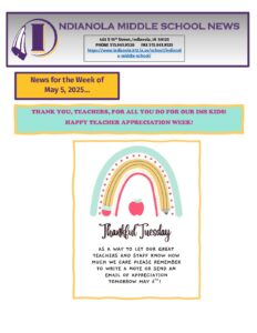 May 5, 2025 Newsletter