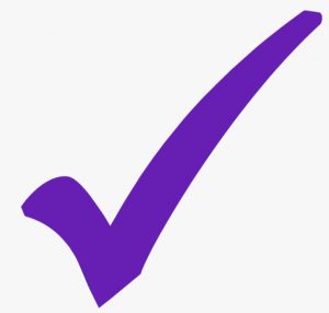 Purple Checkmark