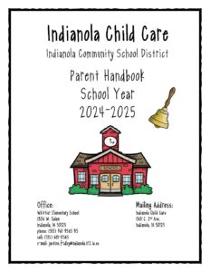 Indianola Child Care Parent Handbook 2024 2025 RFS