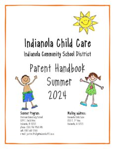 Indianola Child Care Summer Handbook 2024 RFS