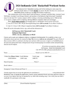 2024 Indianola Girls 5 8th Basketball Camp Form