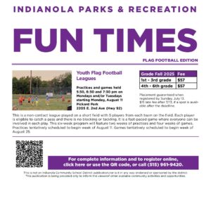 2025 Flag Football Leagues